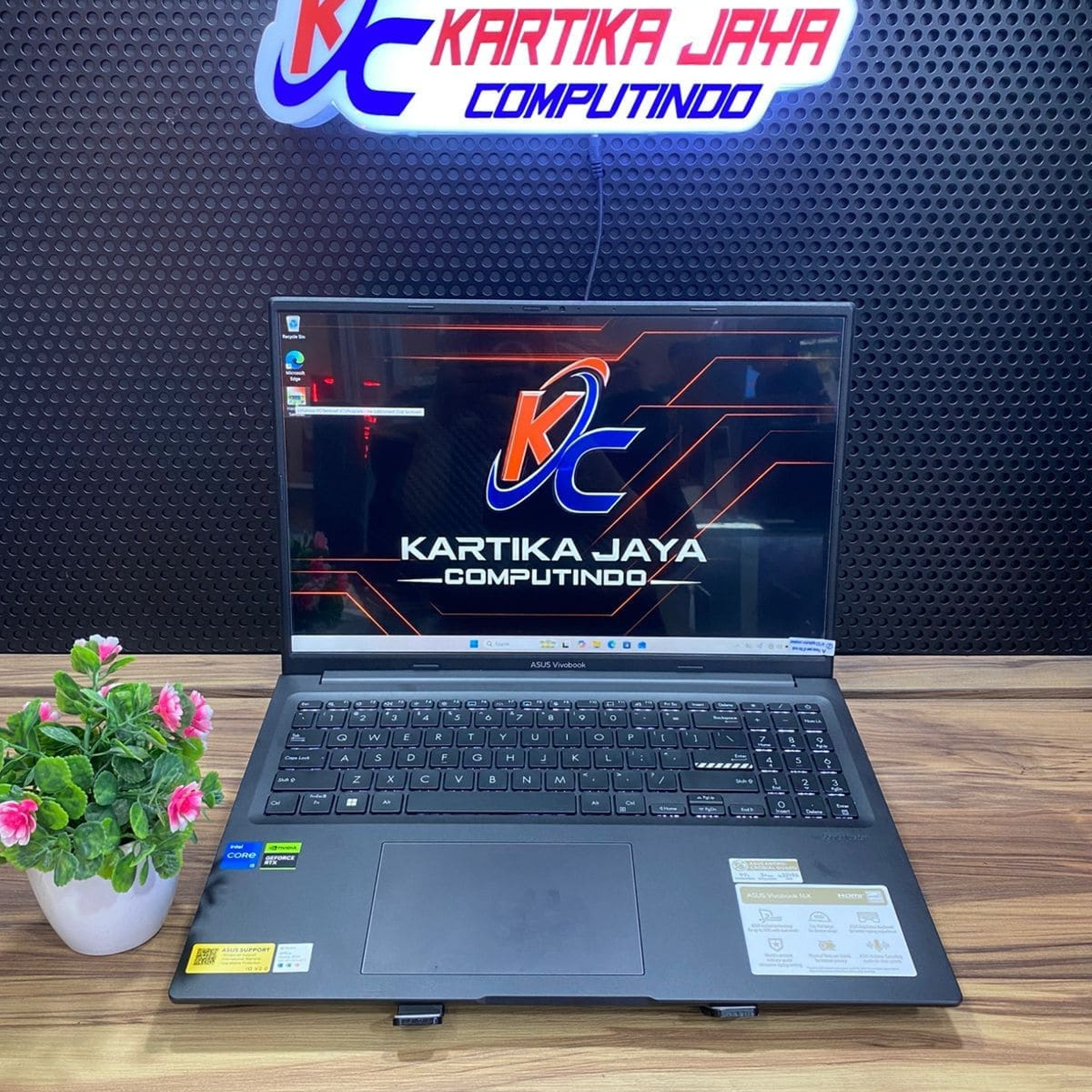 ASUS VIVOBOOK K3605V CORE I5 VGA RTX RAM 8 SSD 